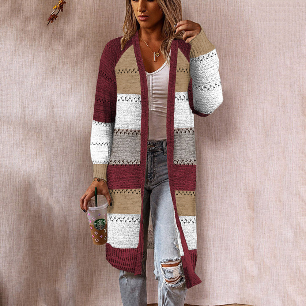 Women's Fashion Long Sleeve Cardigan Sweater