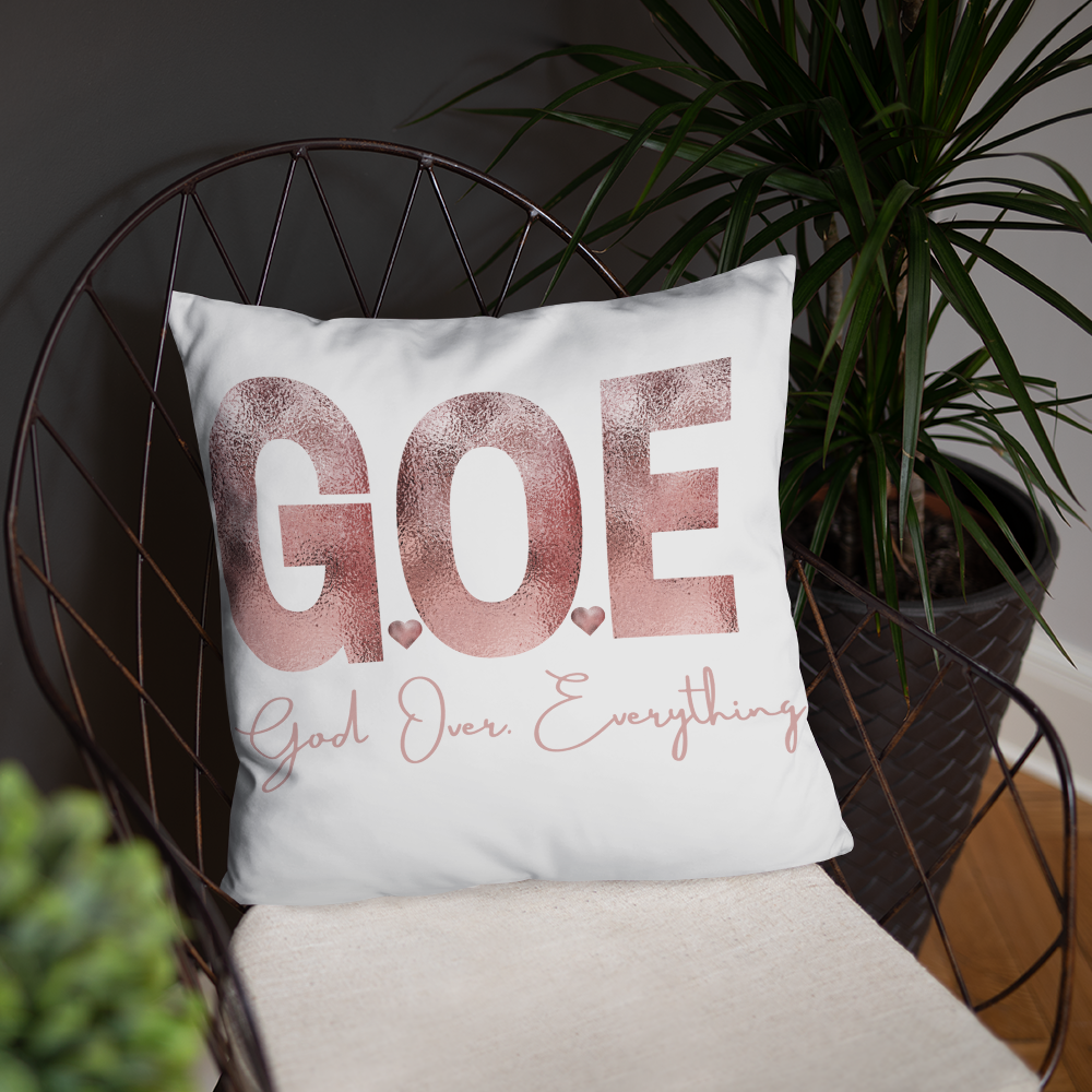 God Over Everything Pillow