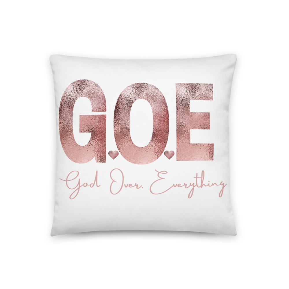 God Over Everything Pillow