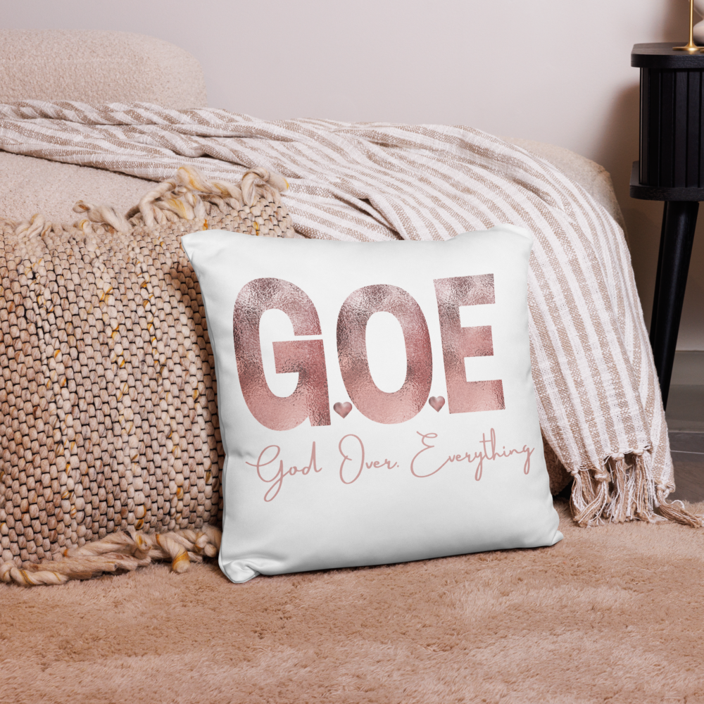 God Over Everything Pillow