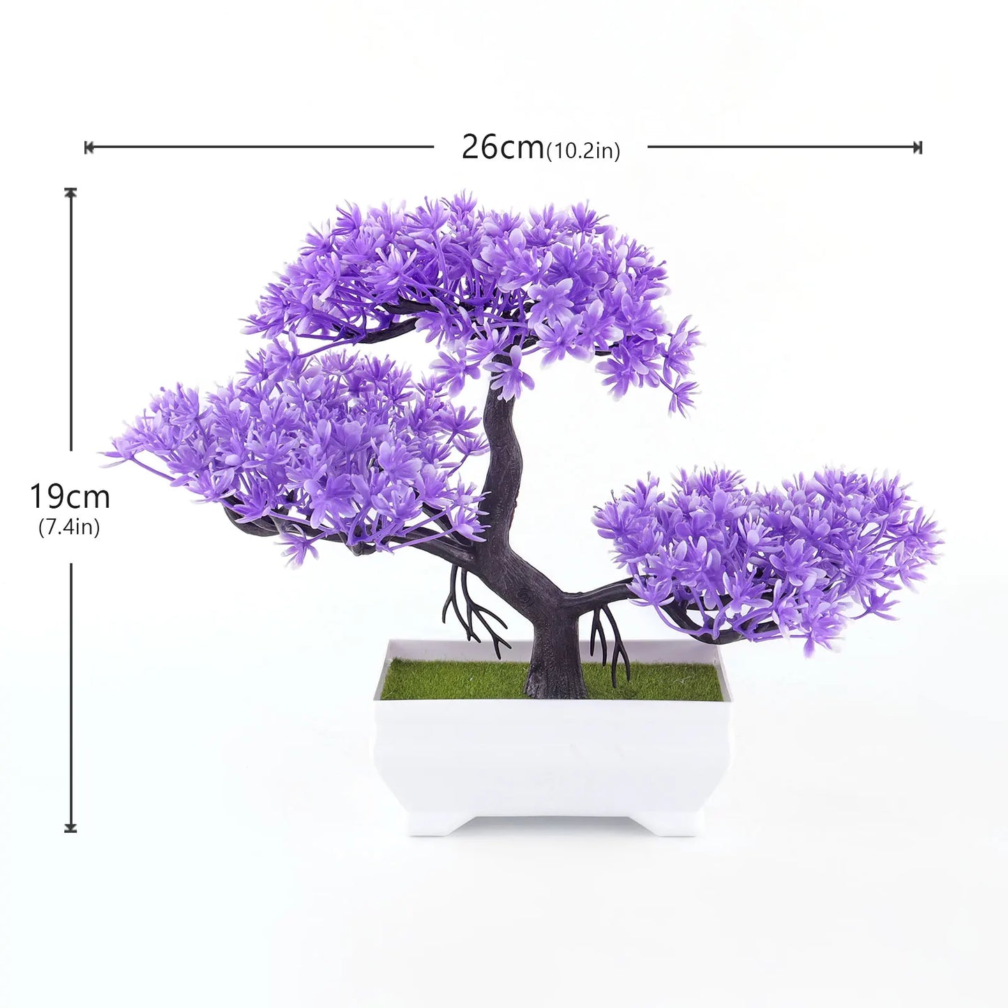 Artificial Plant Tree Window Sill Office Table Desktop Decoration Plastic Garden Fake Plant Potted Home Decor Potted Ornaments