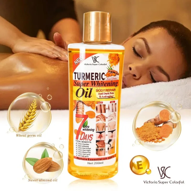 Turmeric Essential Oil with For Skin Massage, Body Massage, Diffuser, Aromatherapy Hair Face Care Anti Wrinkle Remove Dark Spots