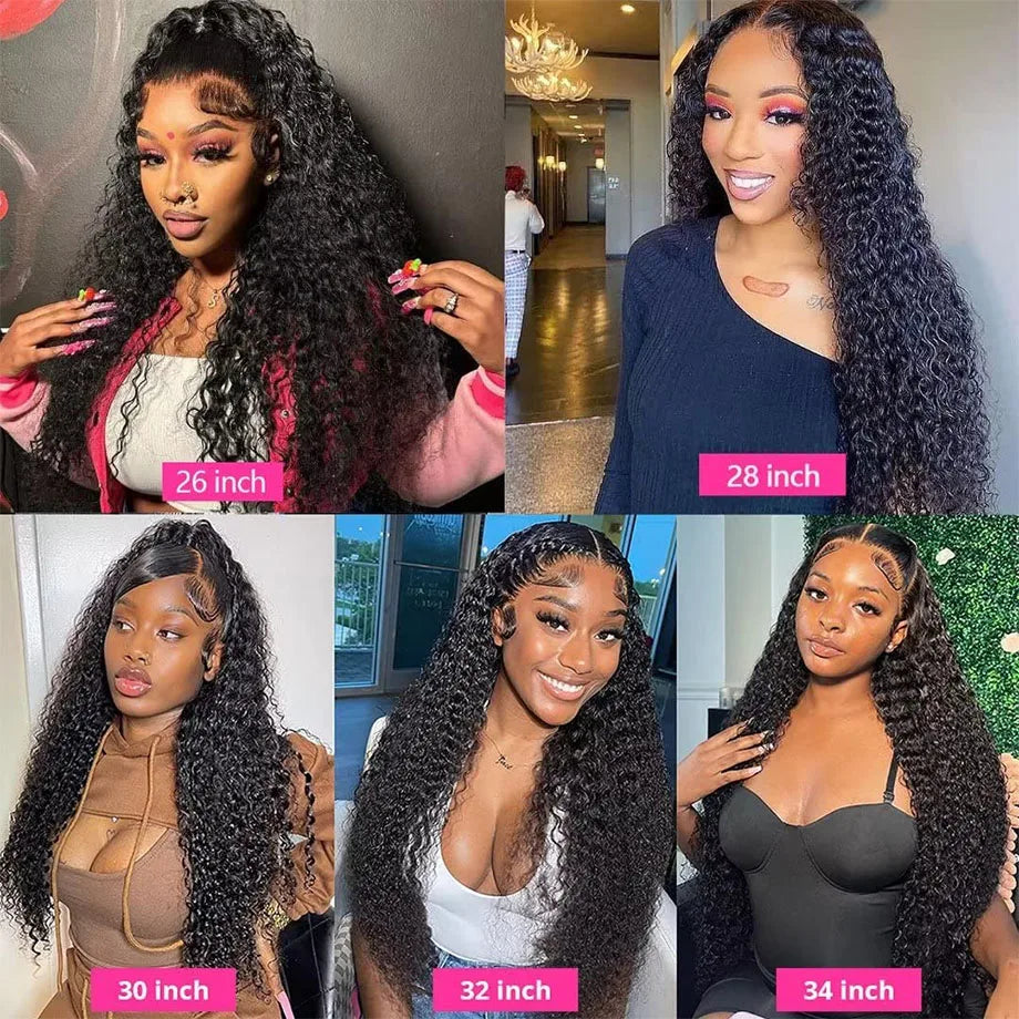 Water Wave Lace Front Wig Brazilian Hd Lace Wig 13x6 Human Hair Deep Wave Frontal Wigs For Women 13x4 Lace Frontal Closure Wig