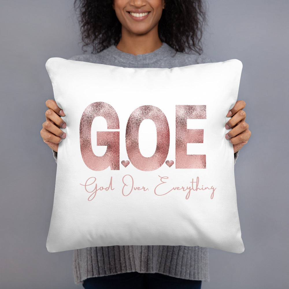 God Over Everything Pillow