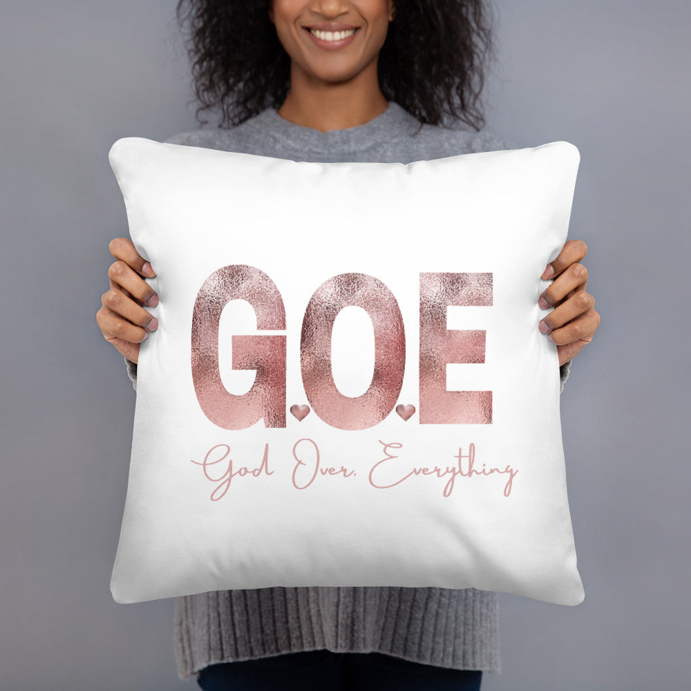 God Over Everything Pillow